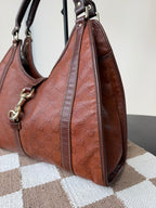 SOLD - Gucci Guccissima Leather New Jackie Large Hobo