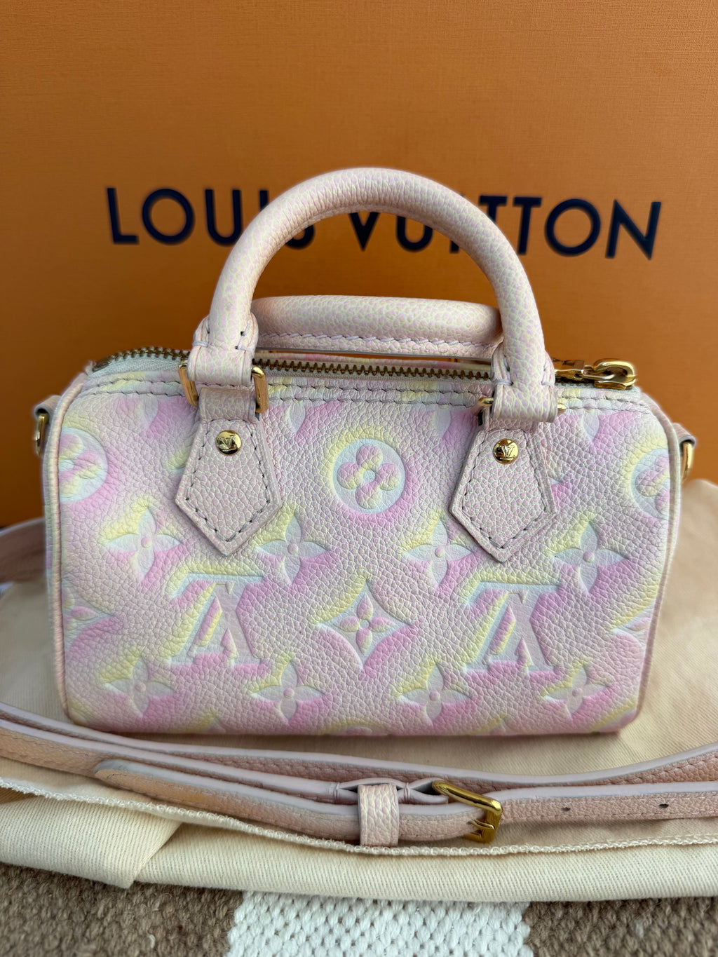 Louis Vuitton Nano Speedy - Stardust Collection