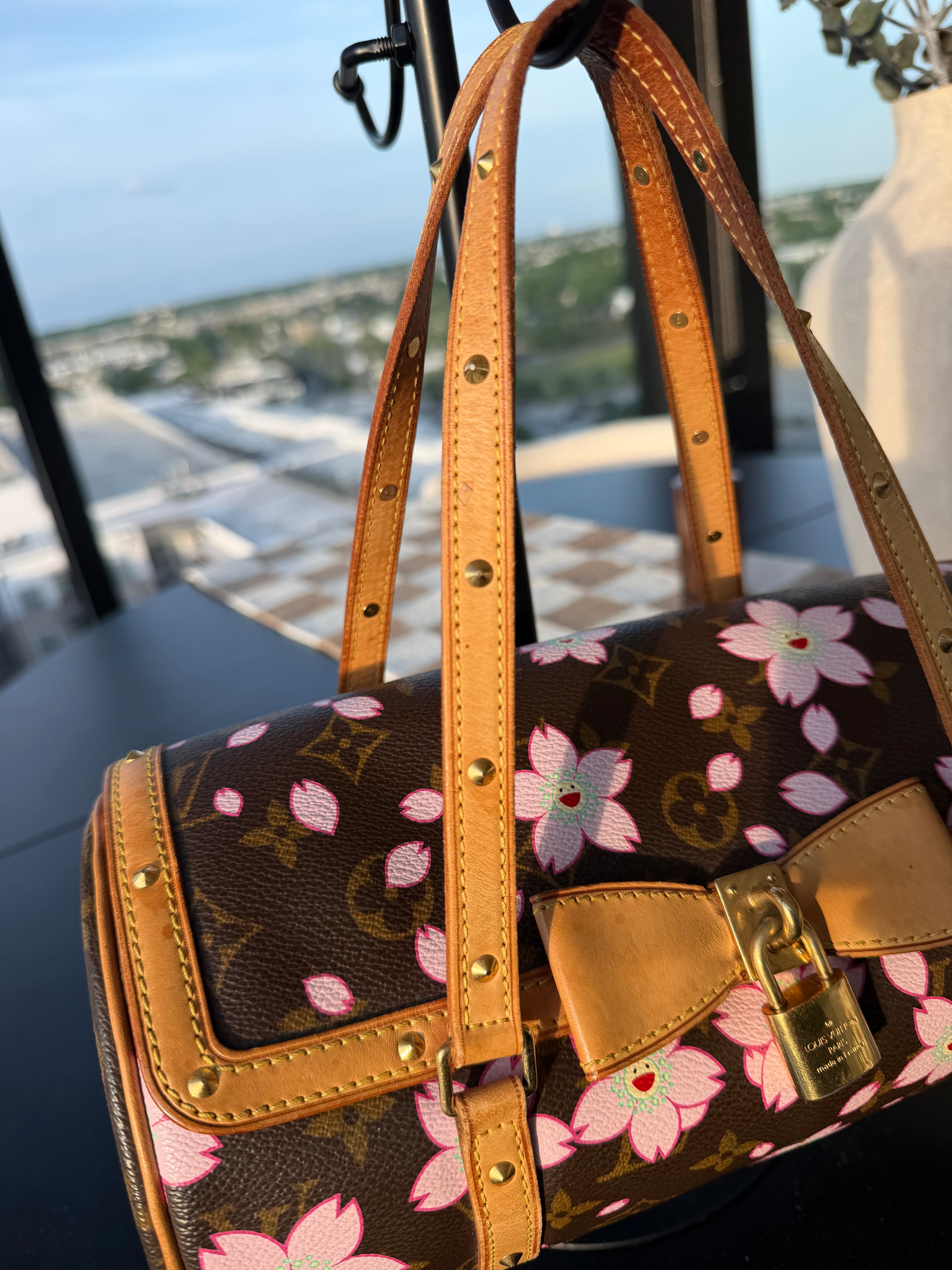 SOLD - LV RARE Cherry Blossom Vintage Papillon