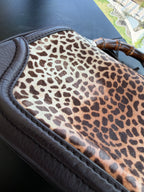 Gucci Pony Hair Bamboo Handle Bag