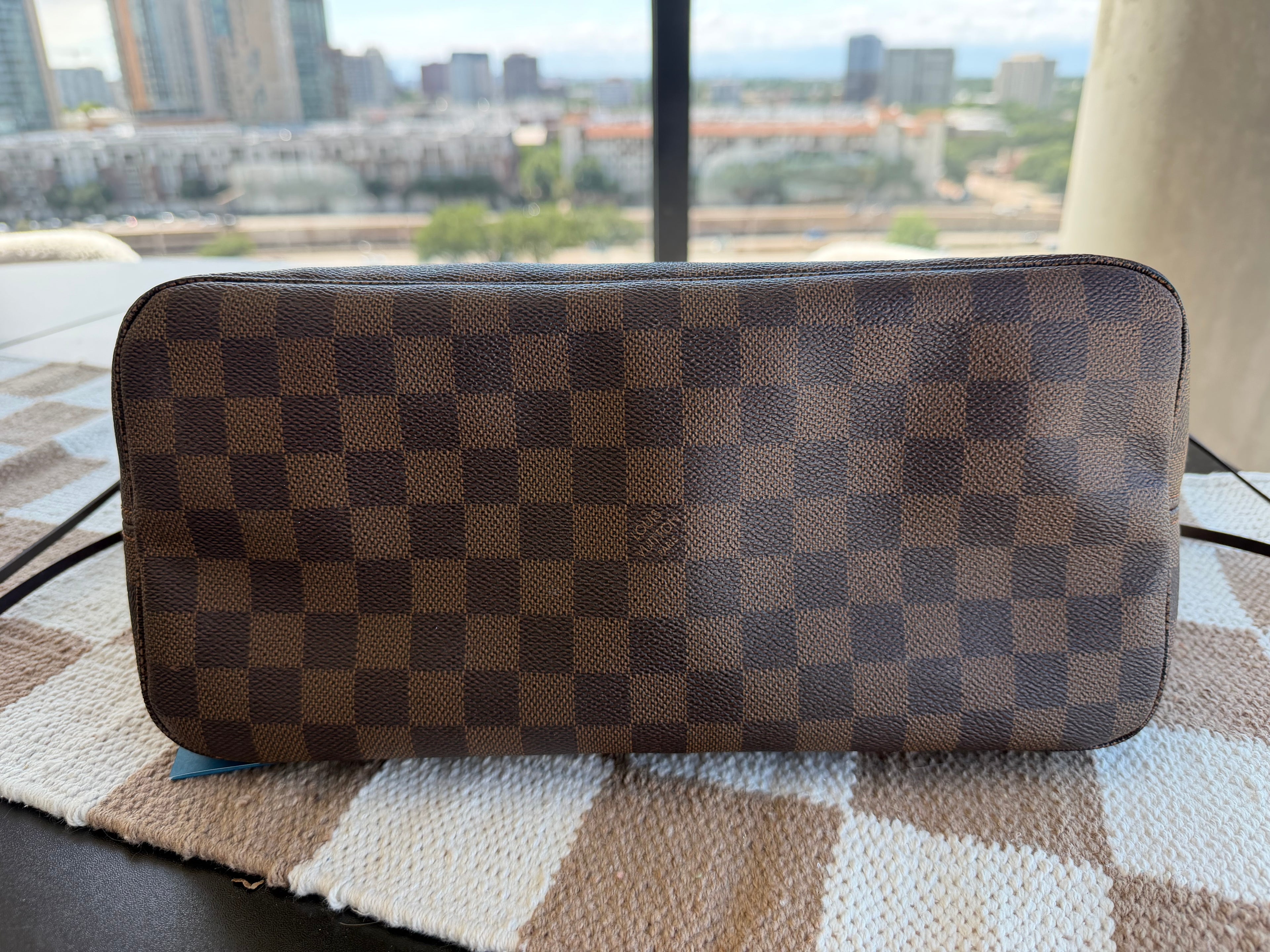 SOLD - Louis Vuitton Damier Ebene Neverful MM
