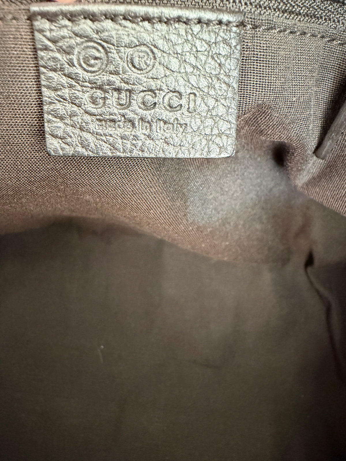 Gucci Vintage GG Canvas Abbey D-Ring Tote