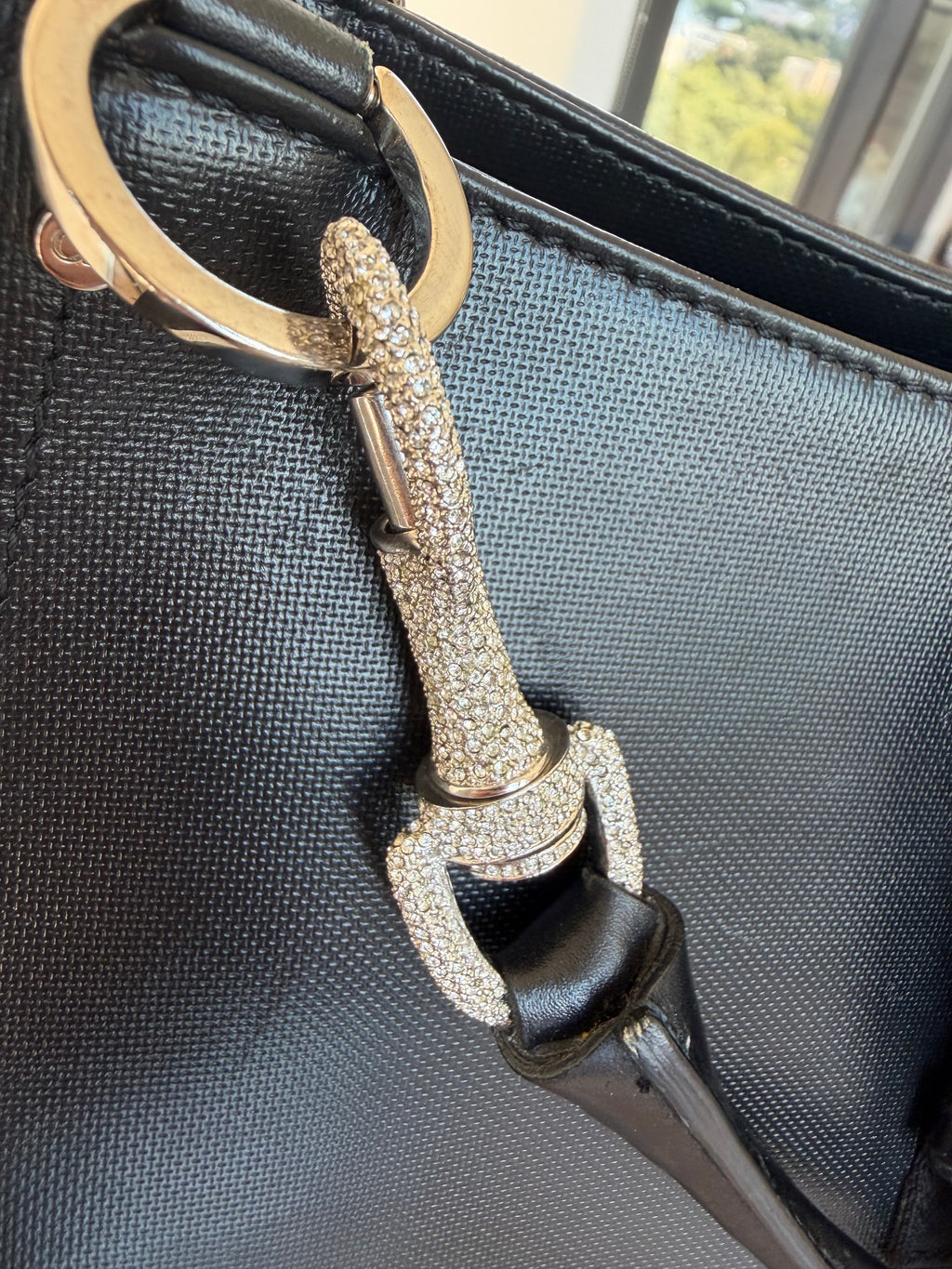 Dior Trotter Shoulder Bag- Swarovski Crystal Hardware