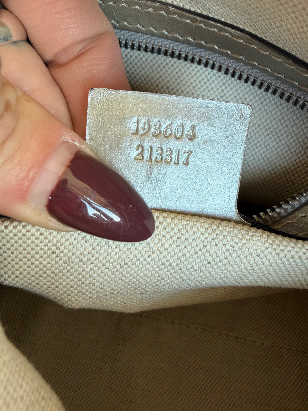 Gucci Monogram Boston Bag