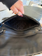 Chanel Patent Flap Pouch