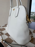 Prada Saffiano Lux Promenade Medium Satchel