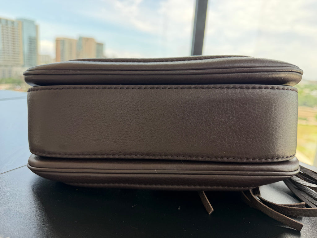 Gucci Pony Hair Bamboo Handle Bag