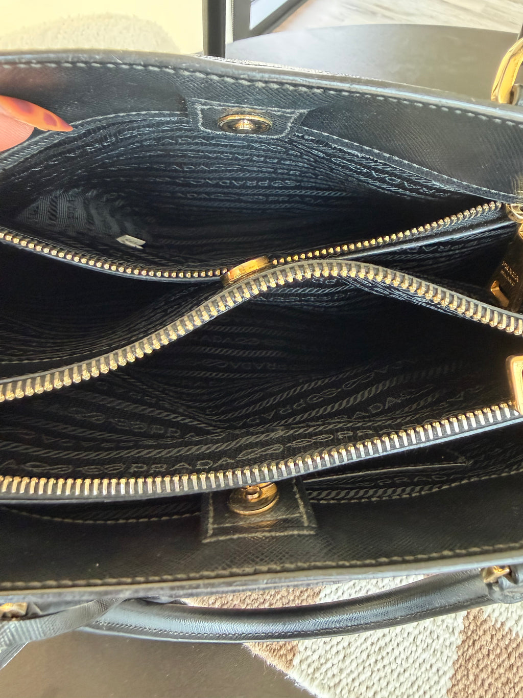 Prada Saffiano Galleria Tote