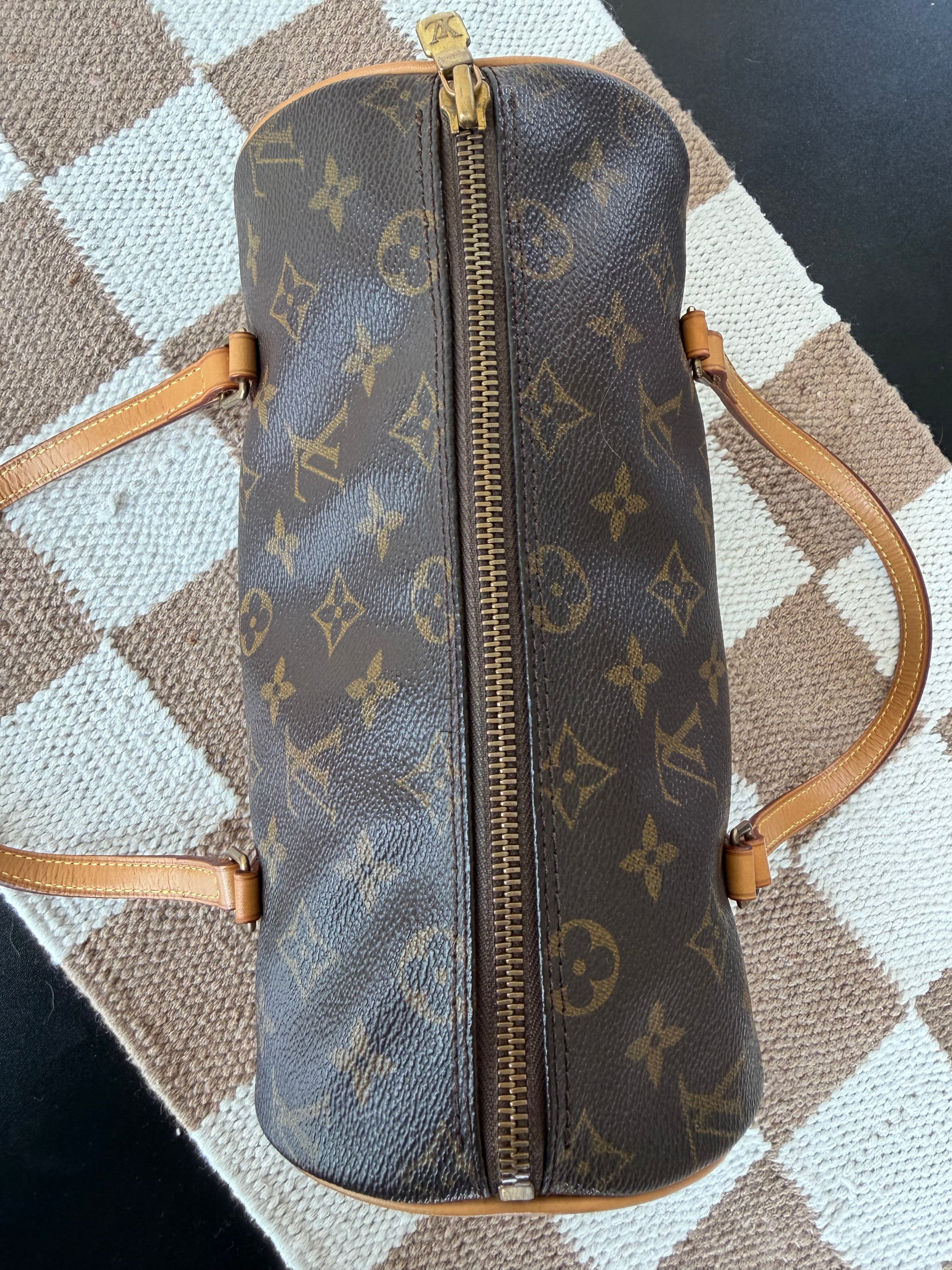 Louis Vuitton Monogram Papillon 30 Vintage Barrel Bag