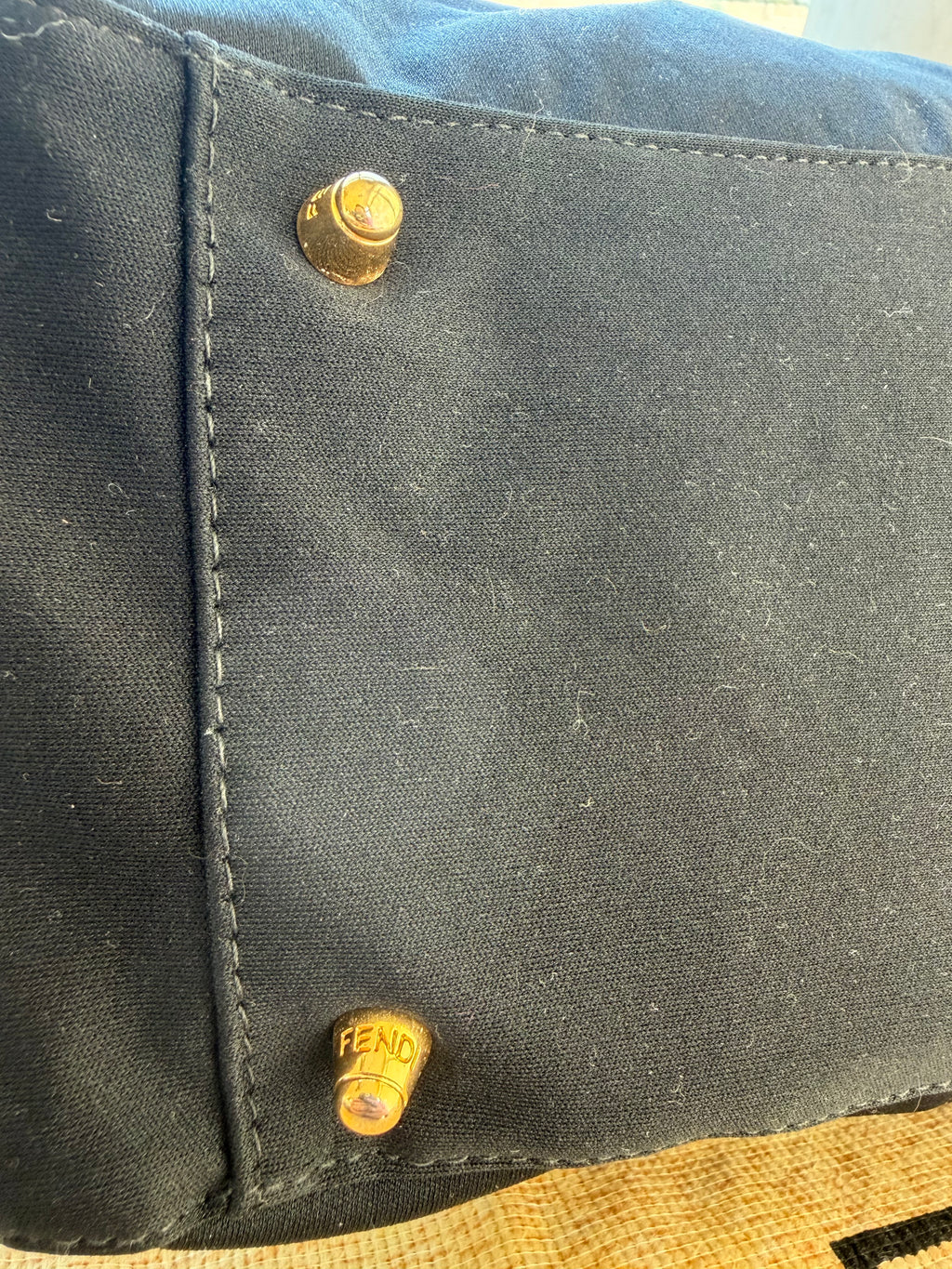 Fendi Mama Nylon Bucket Bag
