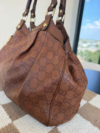 SOLD - Gucci Sukey Guccissima Tote VTG