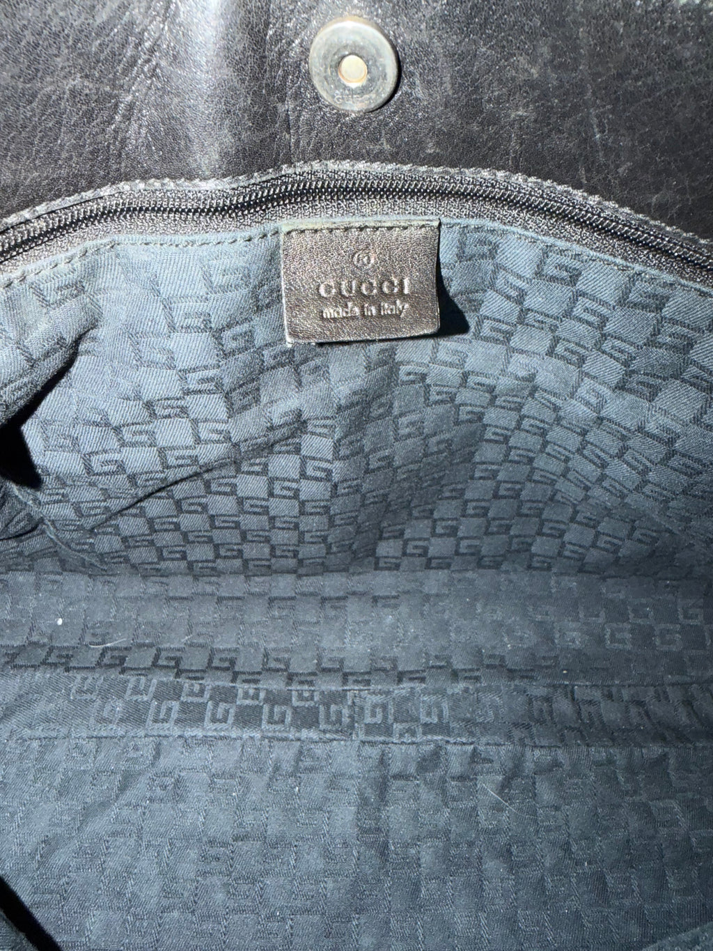 Gucci Leather Shoulder Bag – Vintage