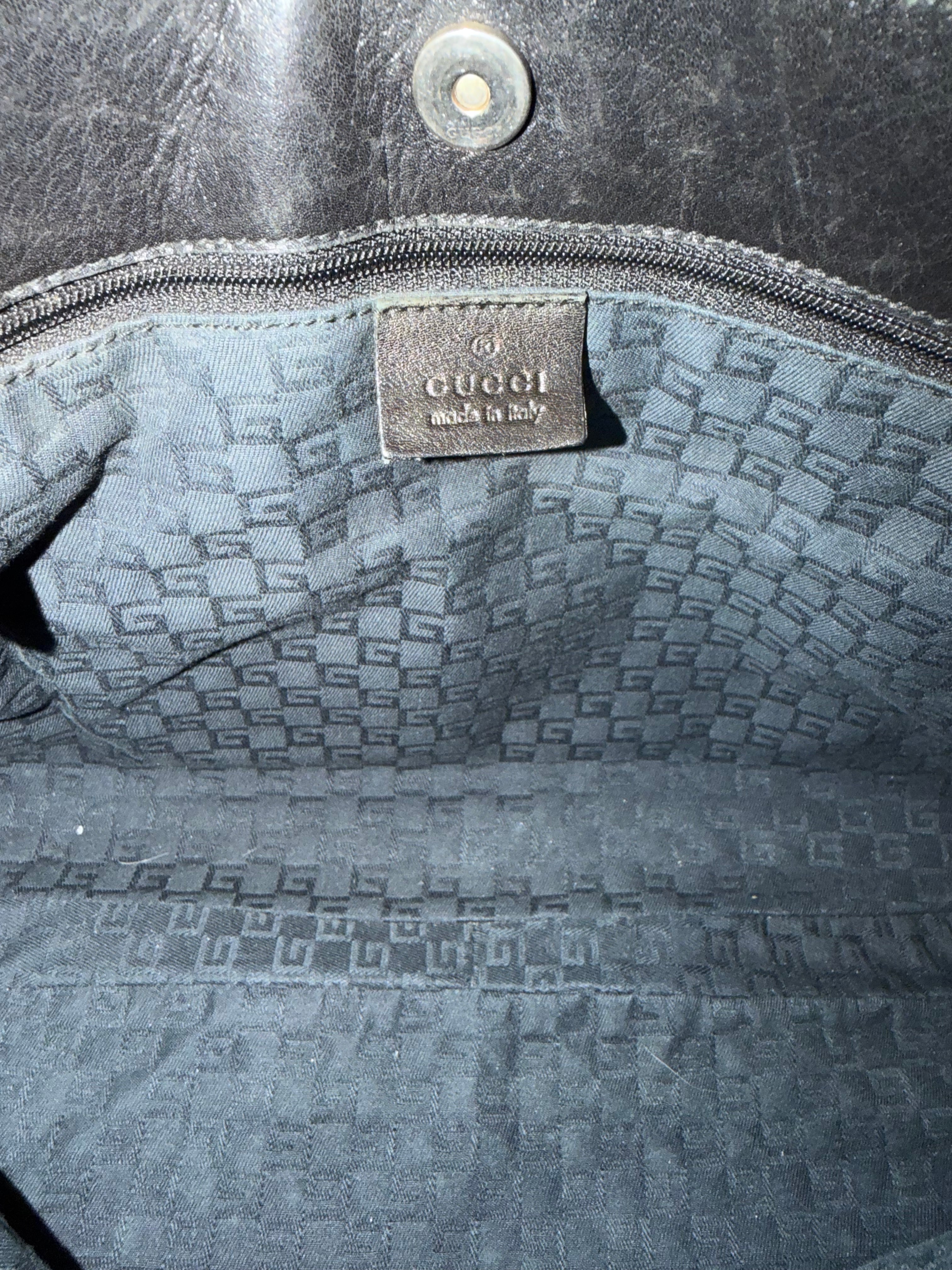 Gucci Leather Shoulder Bag – Vintage