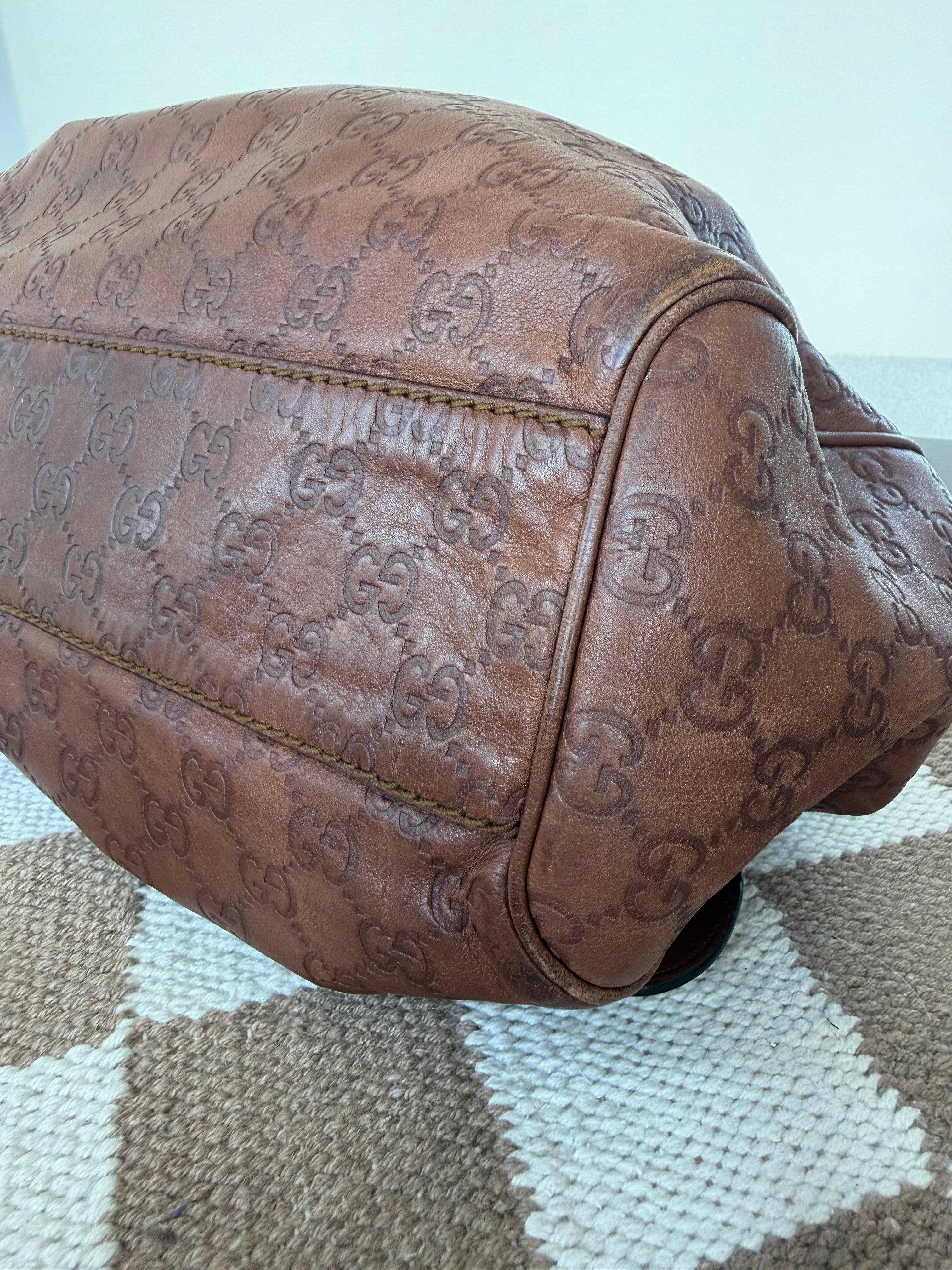 SOLD - Gucci Sukey Guccissima Tote VTG