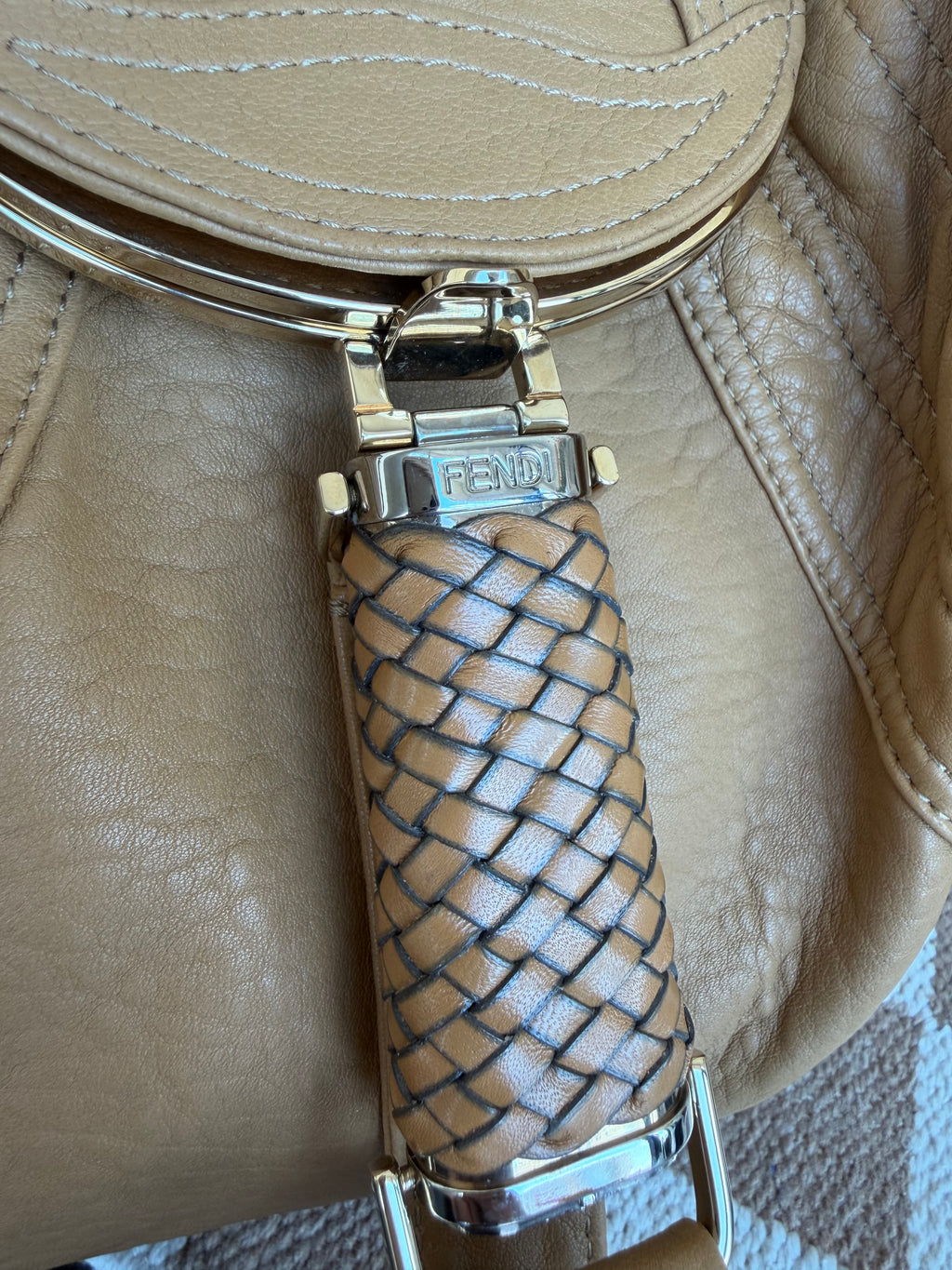 Fendi Spy Bag Tan