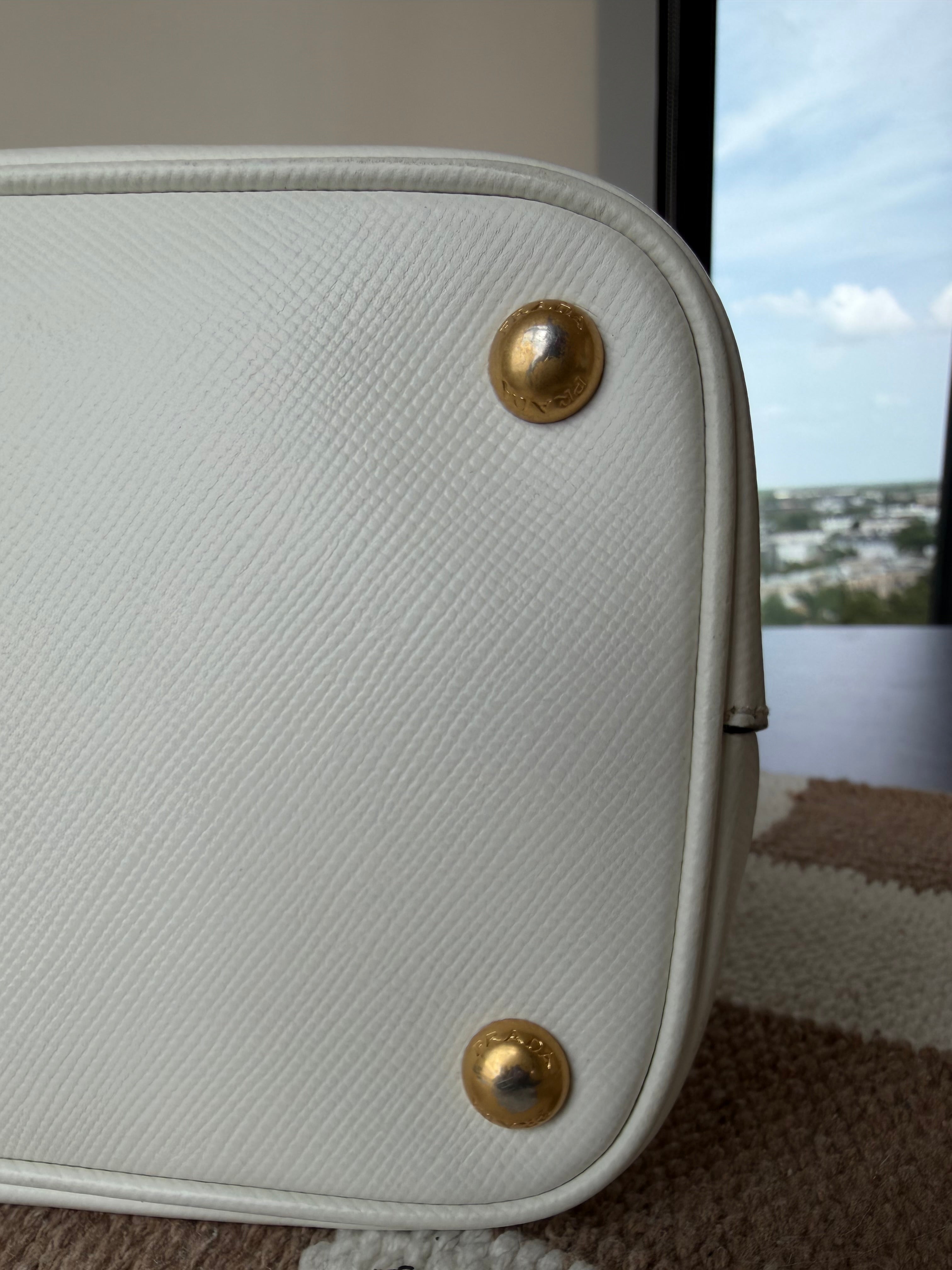 Prada Saffiano Lux Promenade Medium Satchel