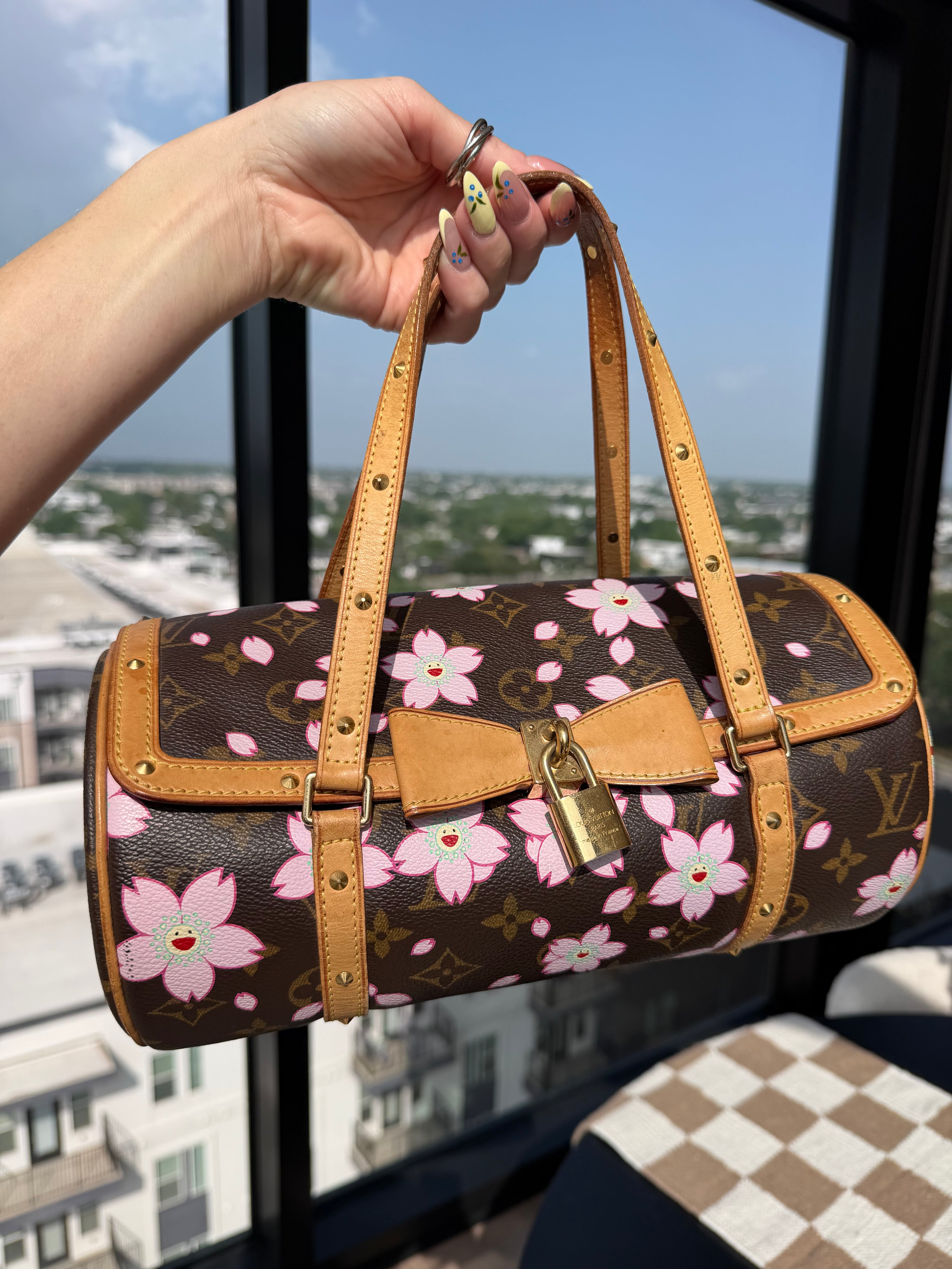 SOLD - LV RARE Cherry Blossom Vintage Papillon