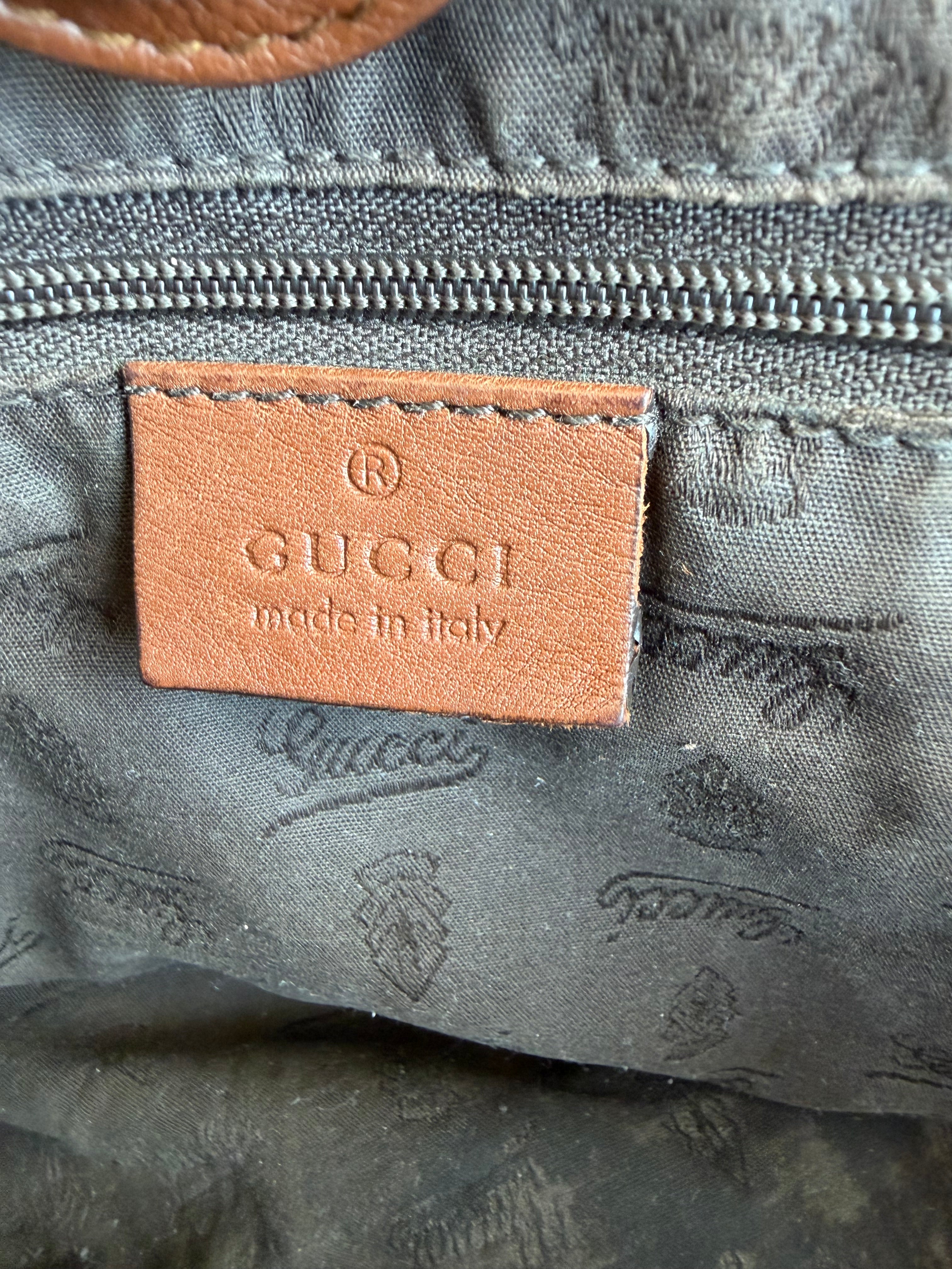 SOLD - Gucci Sukey Guccissima Tote VTG