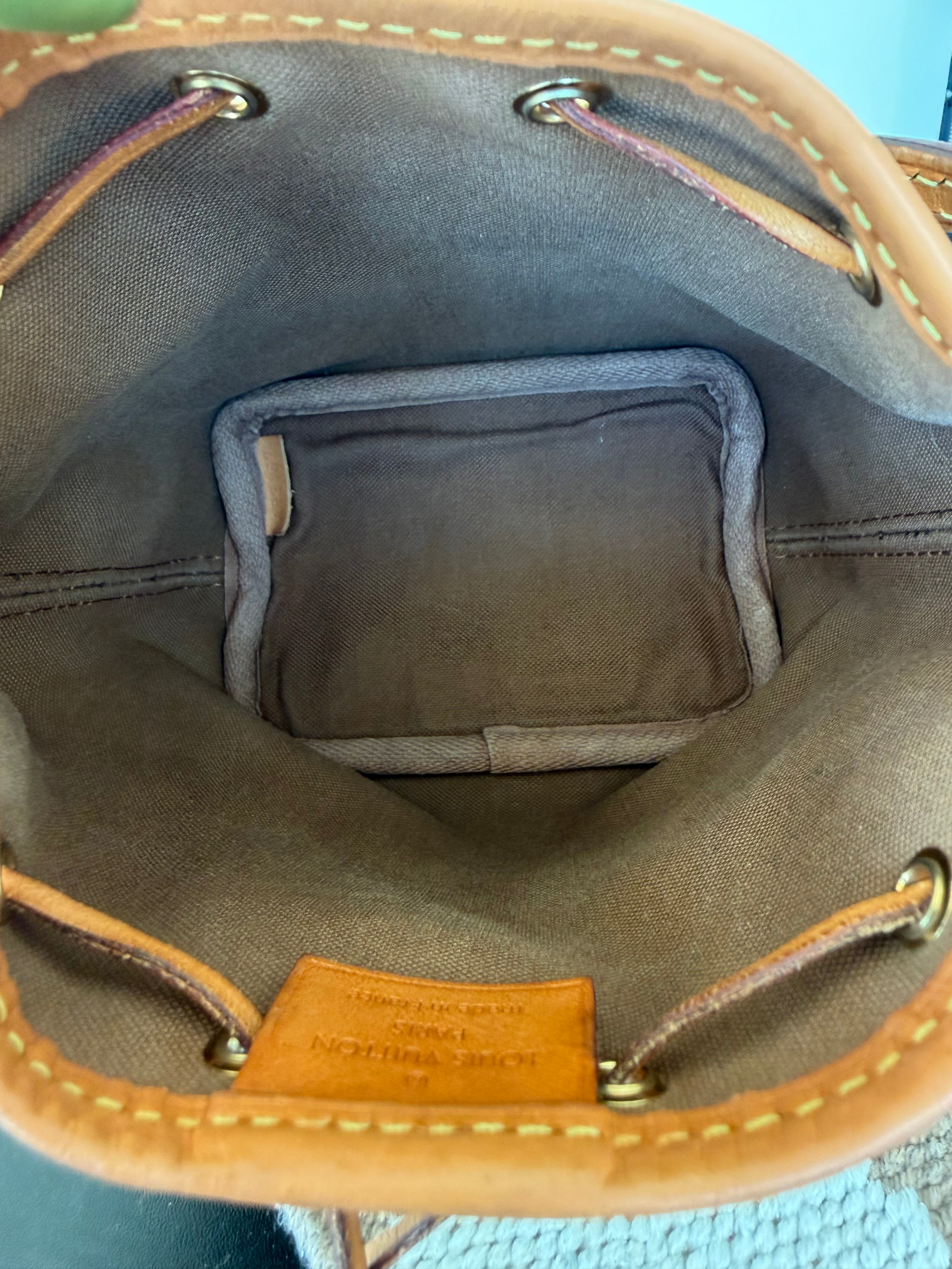 Louis Vuitton Nano Noé Monogram Canvas