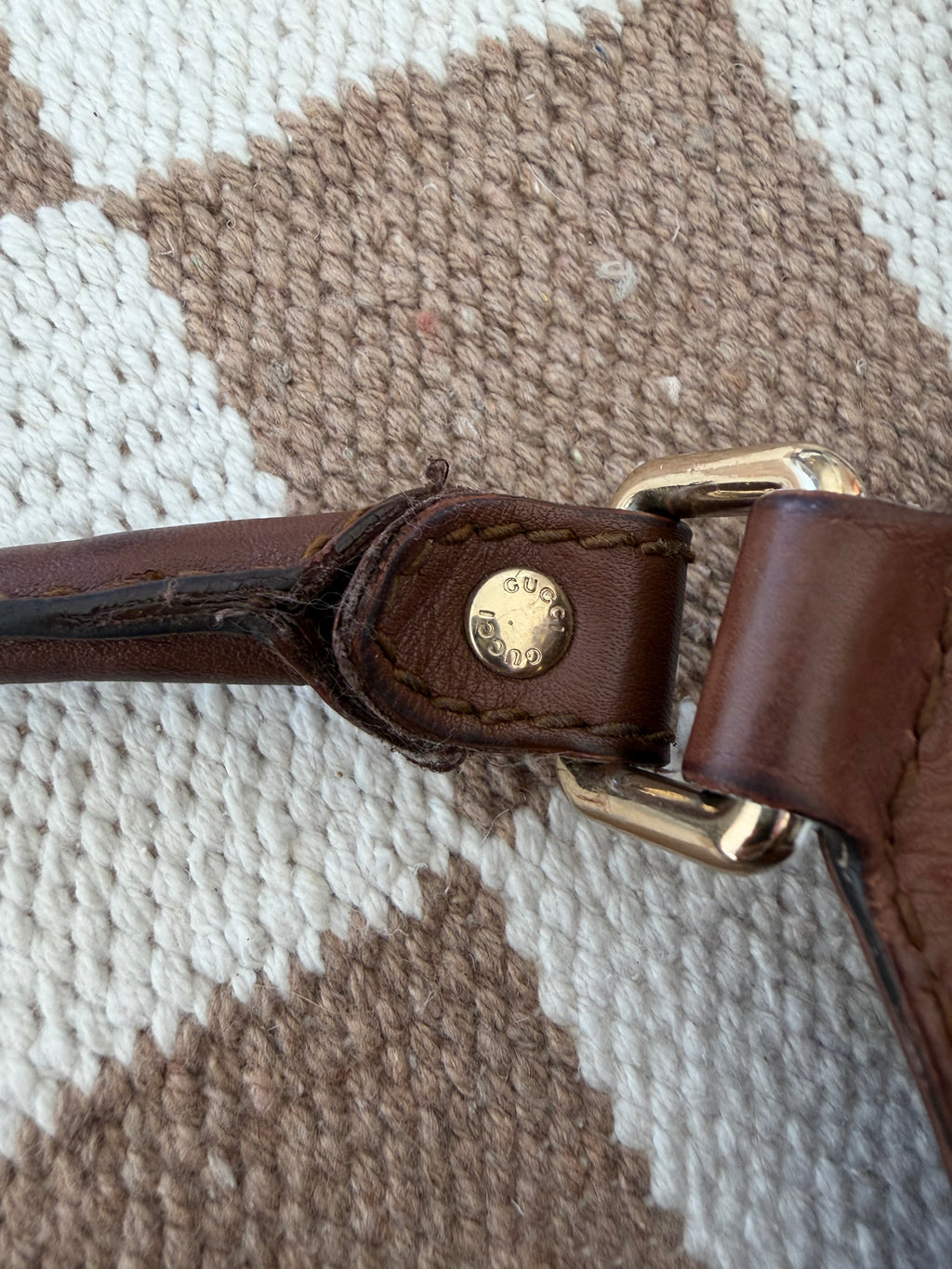 SOLD - Gucci Sukey Guccissima Tote VTG