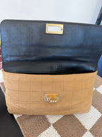Chanel Chocolate Bar Double-Sided Flap Bag VINTAGE