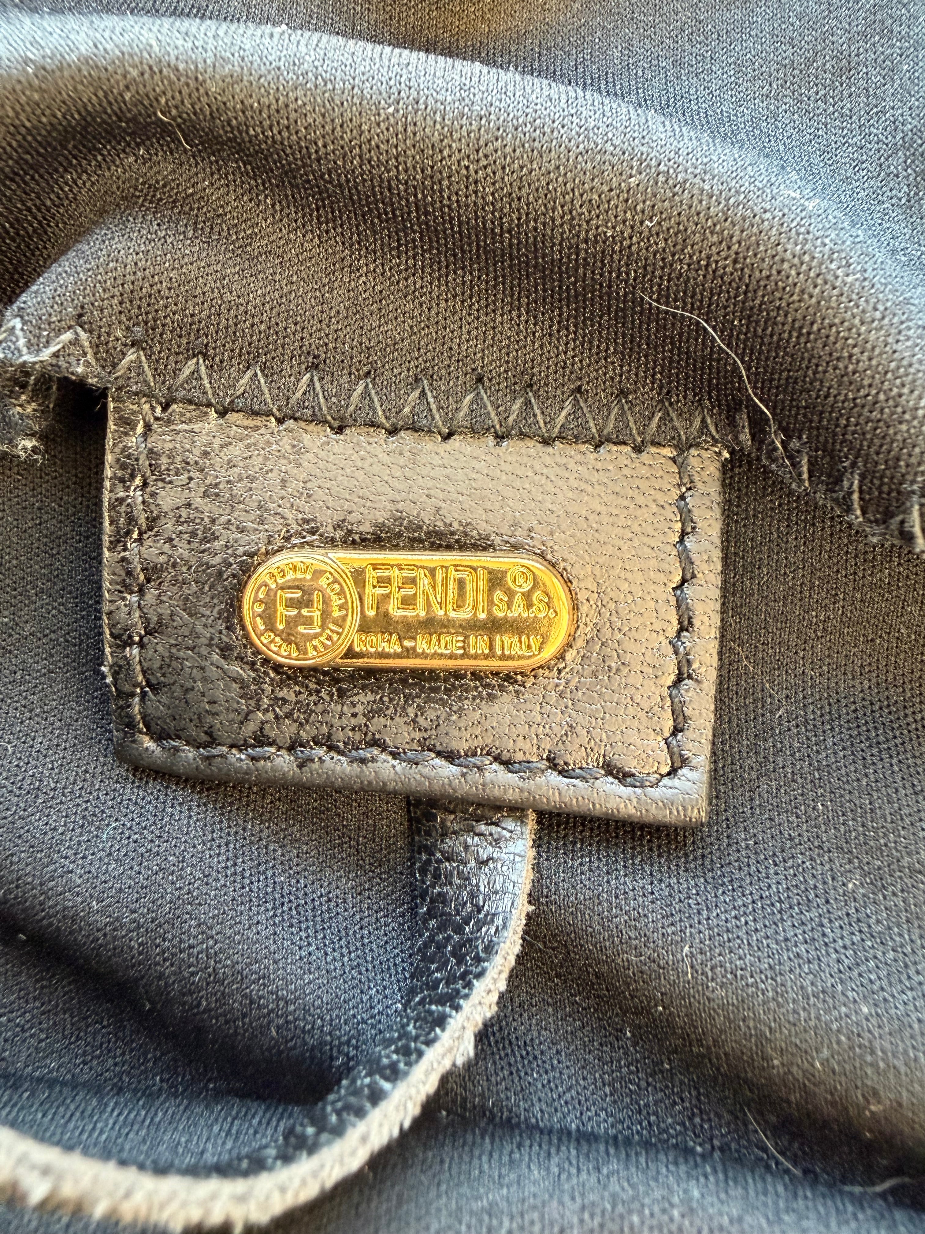 Fendi Mama Nylon Bucket Bag
