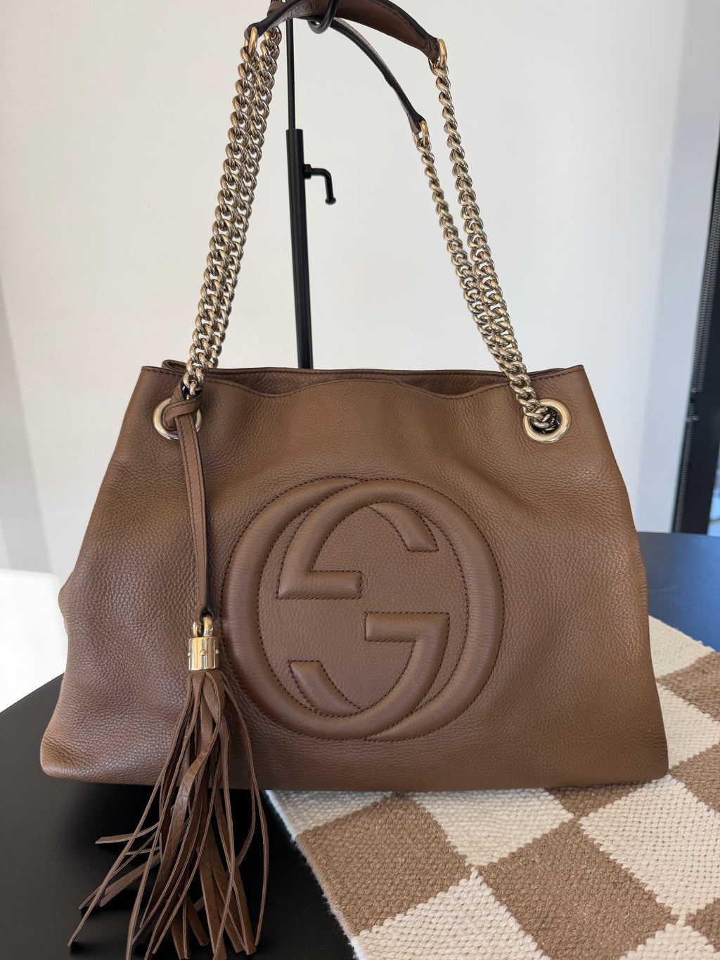 Gucci Soho Medium Chain Tote