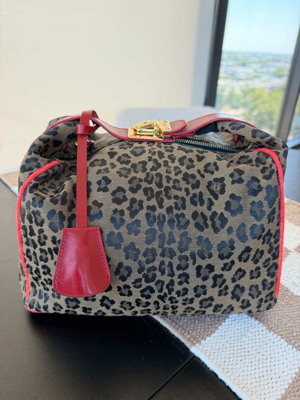 Fendi Vintage Large Vanity Bag