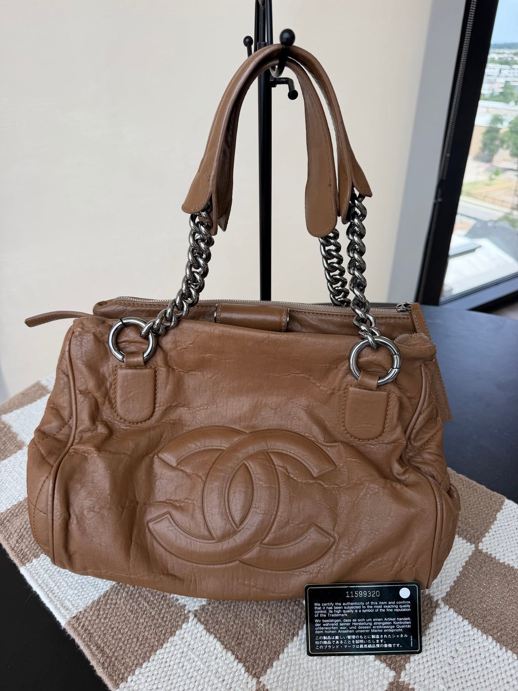 Chanel Perfect Day Tote - Black Card Included