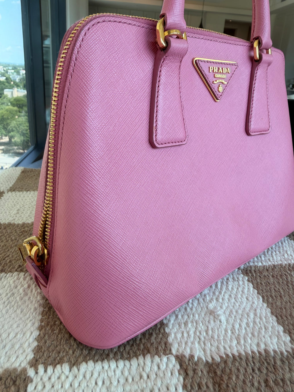 SOLD Prada Saffiano Promenade Satchel