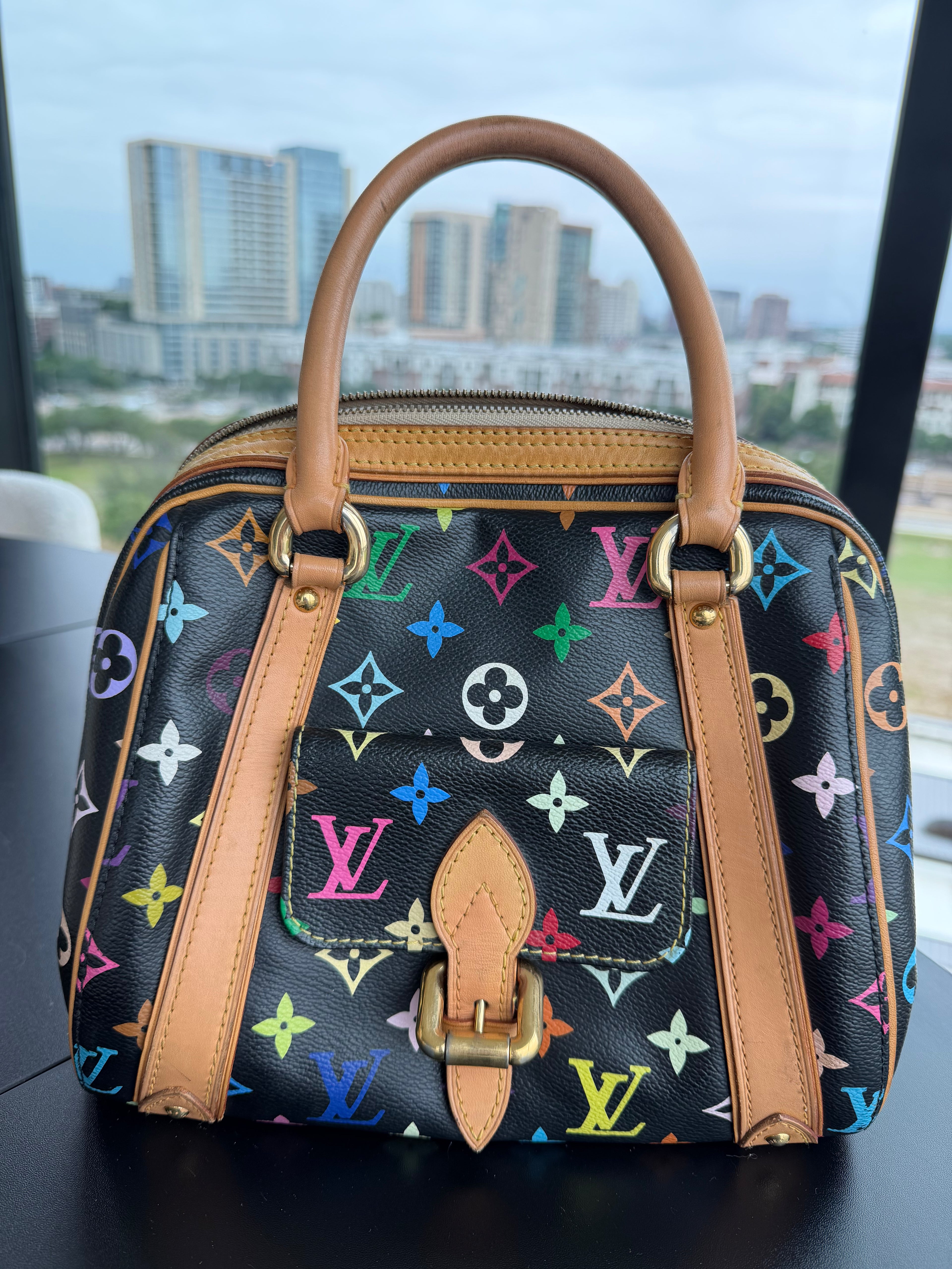 SOLD - Louis Vuitton Takashi Murakami Priscilla Vintage