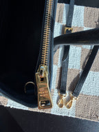 SOLD - Prada Glacé Calfskin + Suede