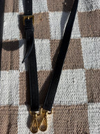 SOLD - Prada Glacé Calfskin + Suede