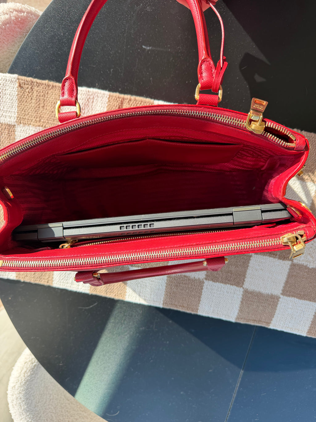 Prada Saffiano Lux Tote