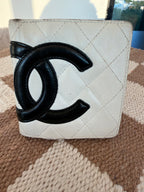 Chanel Vintage 2005 Cambon Ligne Quilted Bifold Wallet