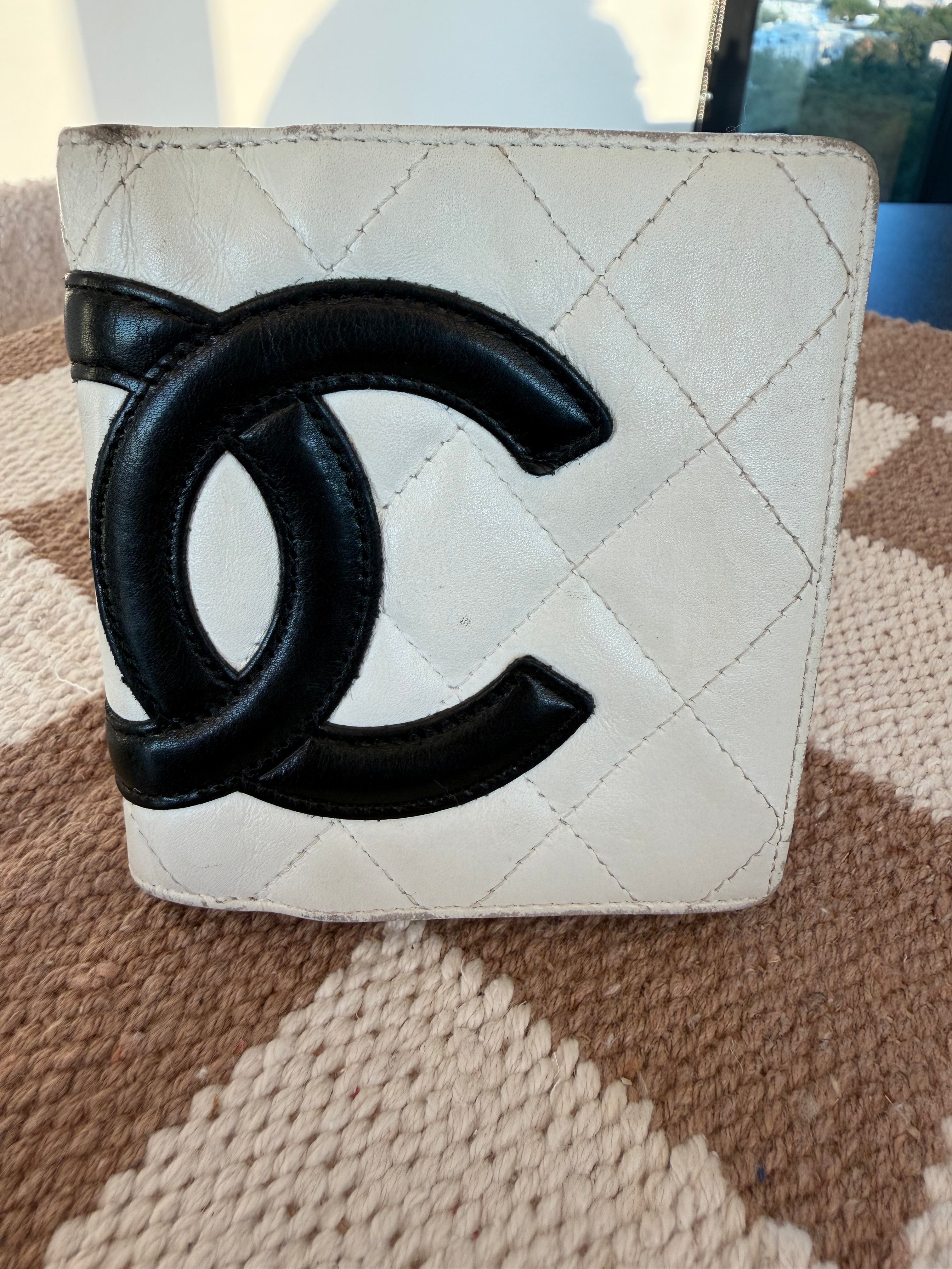 Chanel Vintage 2005 Cambon Ligne Quilted Bifold Wallet