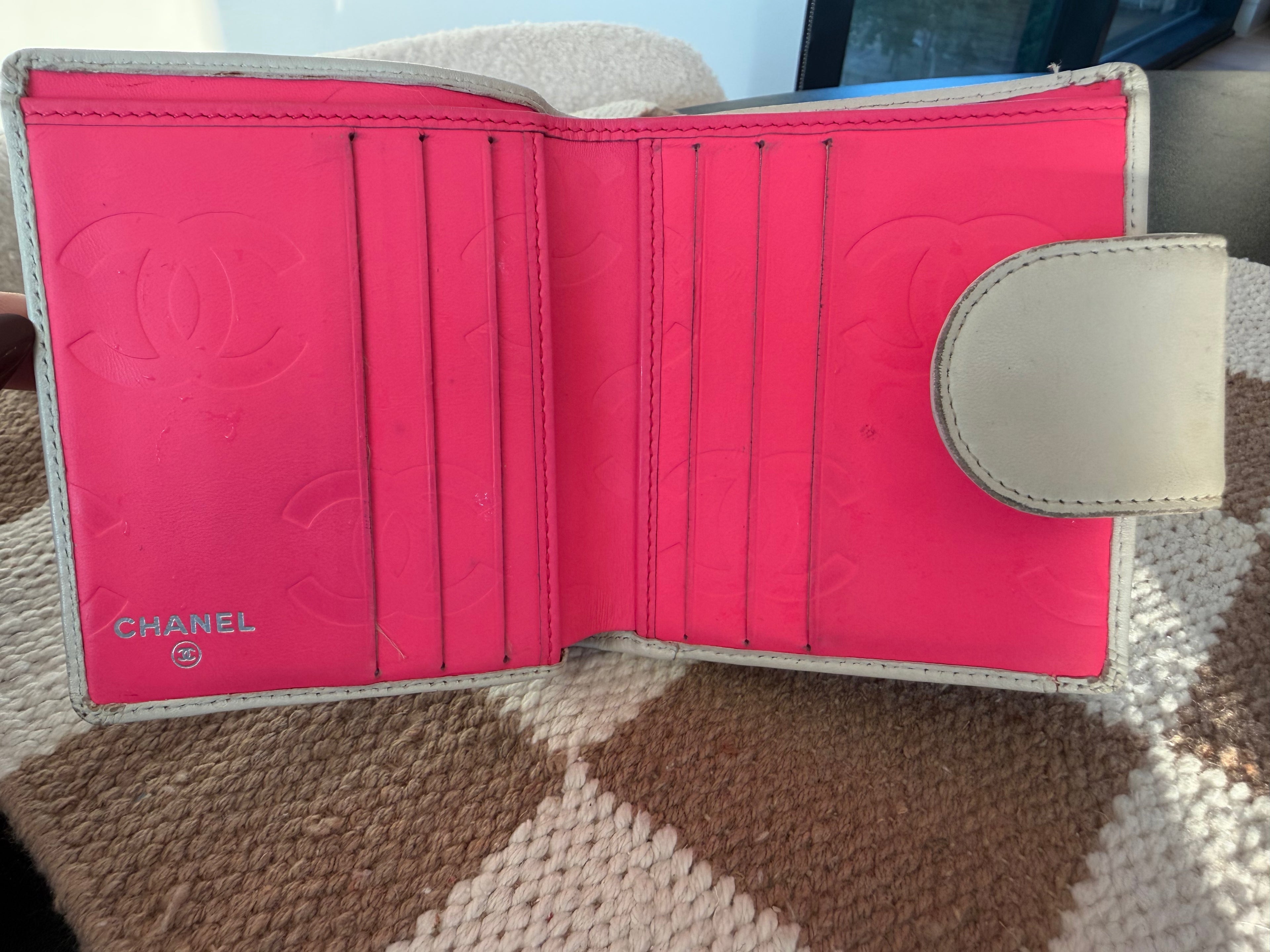 Chanel Vintage 2005 Cambon Ligne Quilted Bifold Wallet