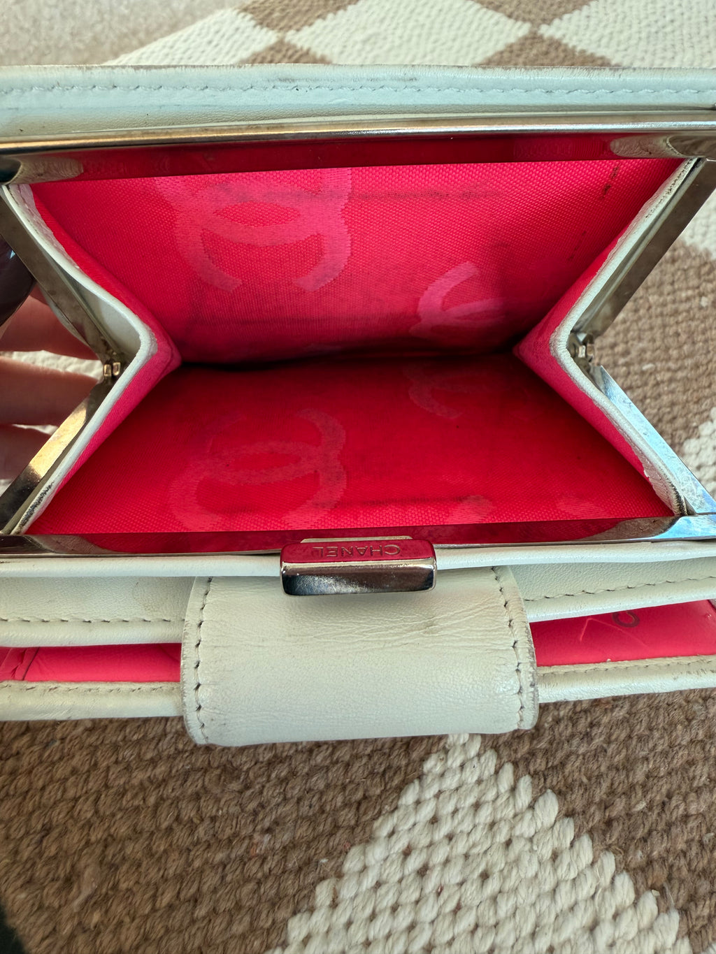 Chanel Vintage 2005 Cambon Ligne Quilted Bifold Wallet