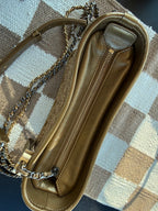 Chanel Gabrielle Hobo Metallic Tweed & Calfskin Bag