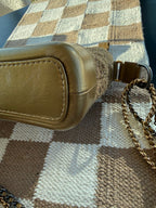 Chanel Gabrielle Hobo Metallic Tweed & Calfskin Bag