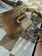 Chanel Gabrielle Hobo Metallic Tweed & Calfskin Bag