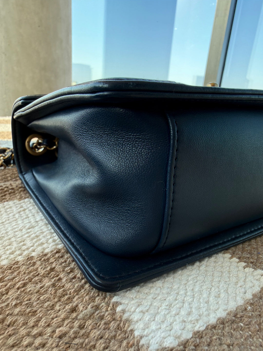 Chanel Reversed Chevron Envelope Flap