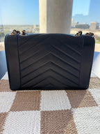 Chanel Reversed Chevron Envelope Flap