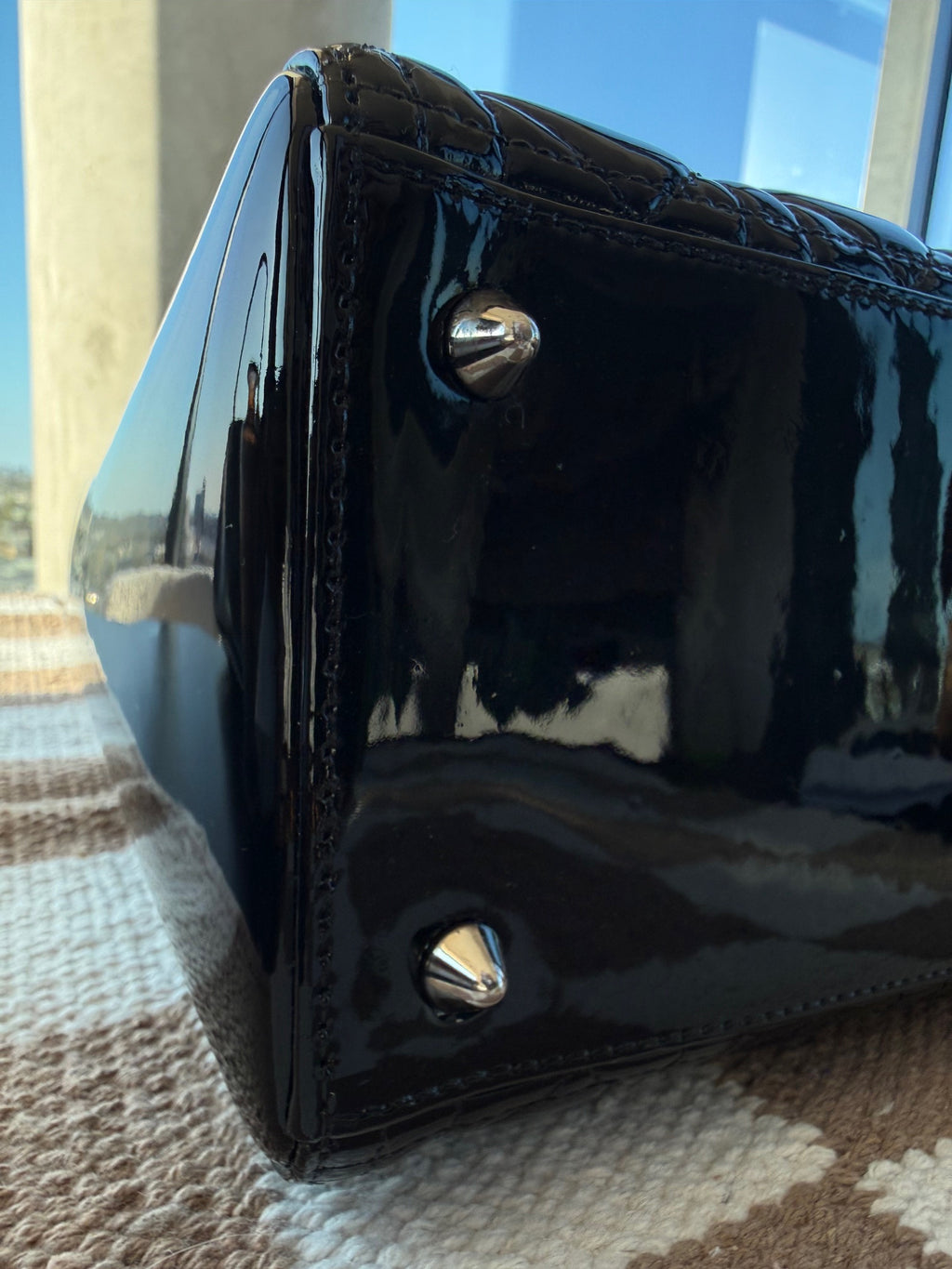 SOLD Christian Dior Cannage Lady Dior Medium