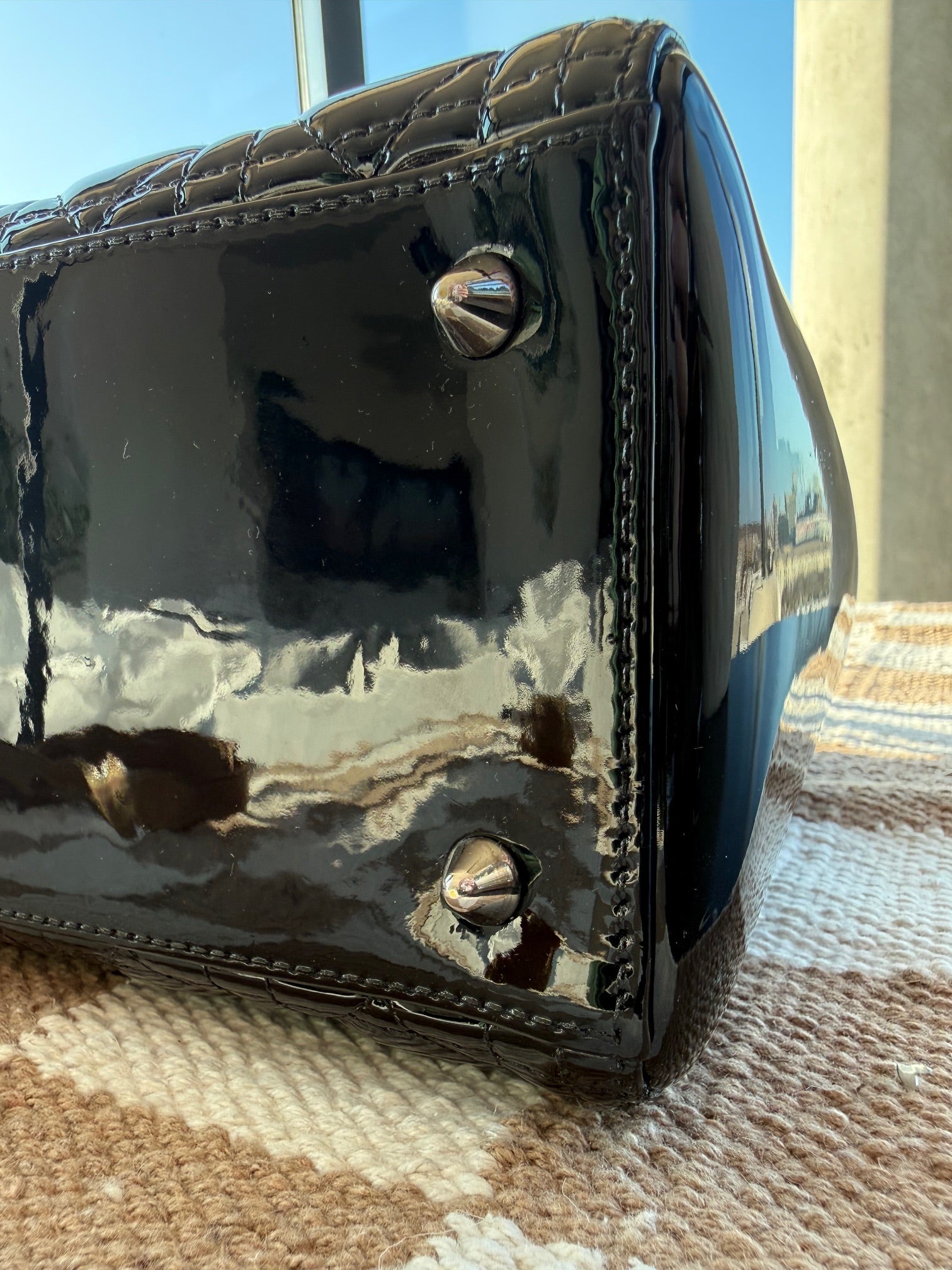 SOLD Christian Dior Cannage Lady Dior Medium