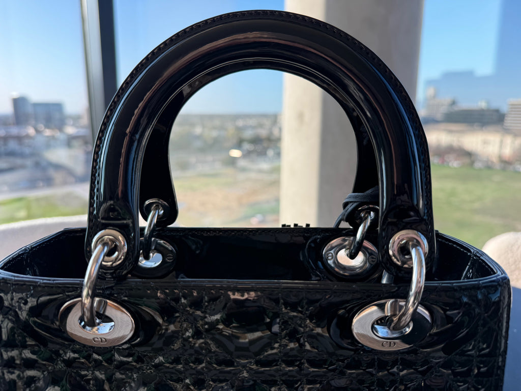 SOLD Christian Dior Cannage Lady Dior Medium