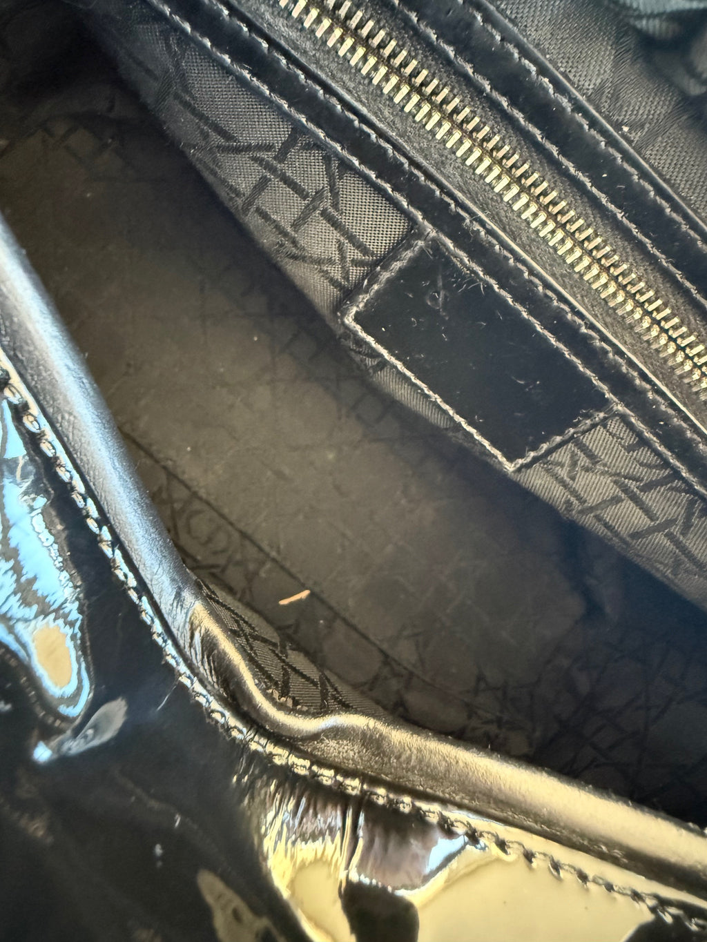 SOLD Christian Dior Cannage Lady Dior Medium