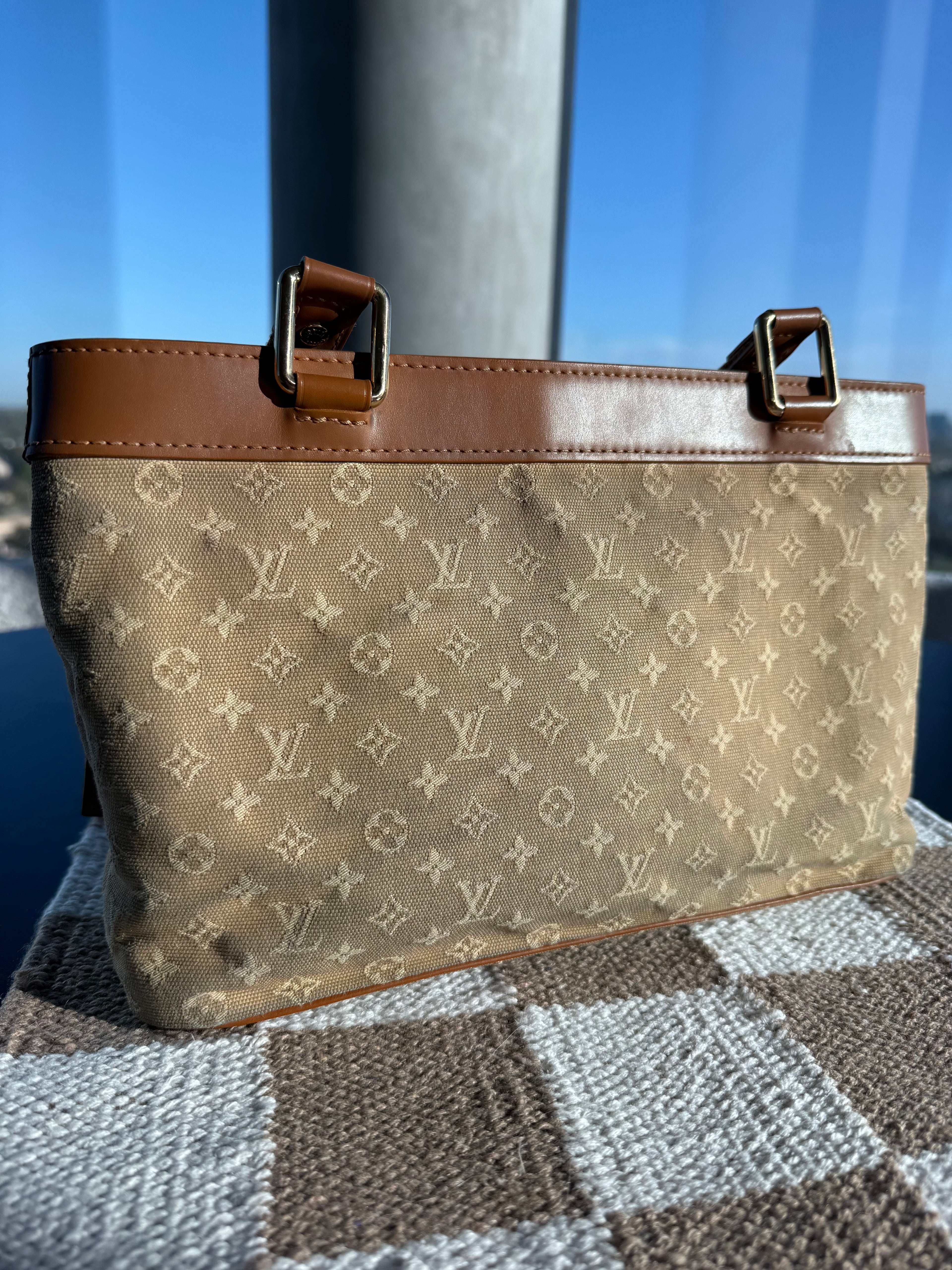 SOLD - Louis Vuitton Lin Lucille PM Tote Vintage