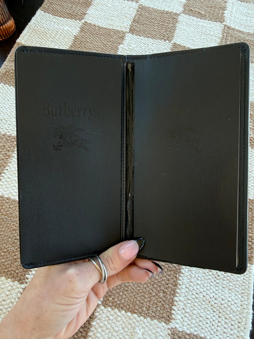 Burberry Nova Check Long Wallet