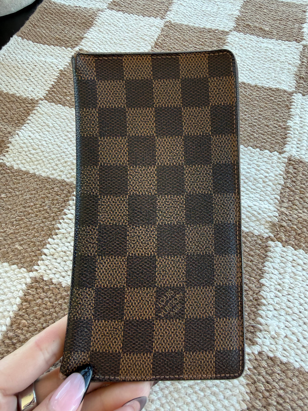 Louis Vuitton Damier Ebene Long Wallet